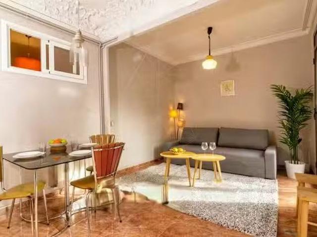 Acogedor Piso de 1 habitación en Carrer de Blai