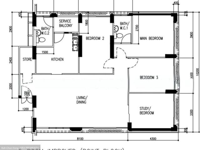 Redhill Close Bukit Merah, HDB 5 Rooms