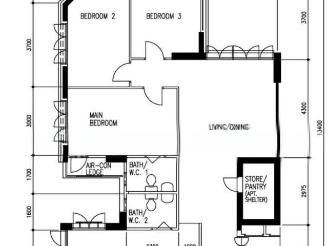 Redhill Road Bukit Merah, HDB 4 Rooms