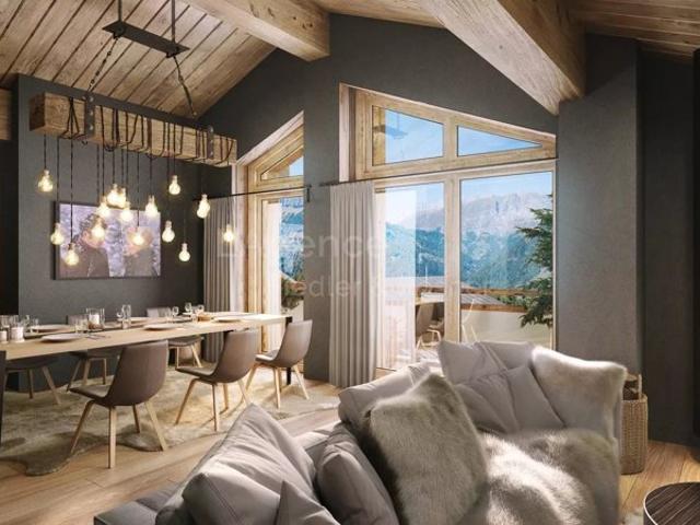 REF 529: PROGRAMME NEUF CREST VOLAND GRAND CHALET AVEC SUPERBE VUE