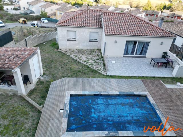Ref Bataille 5 min Carcassonne Maison133m² hab 3 cha. 133m² Villemoustaussou
