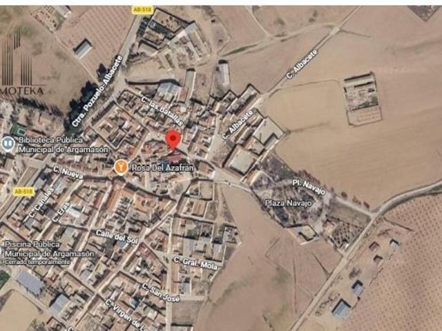 REF: C117 GRUPO INMOTEKA INMOBILIARIA VENDE CASA CON PATIO EN ARGAMASON ALBACETE
