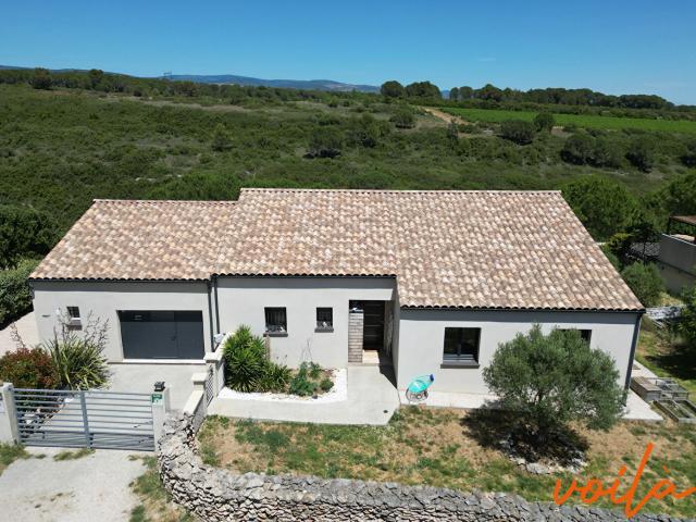 REF OCCITANE 15min CARCASSONNE Maison plain pied 165m2 3 chambres + T2 Garage Piscine