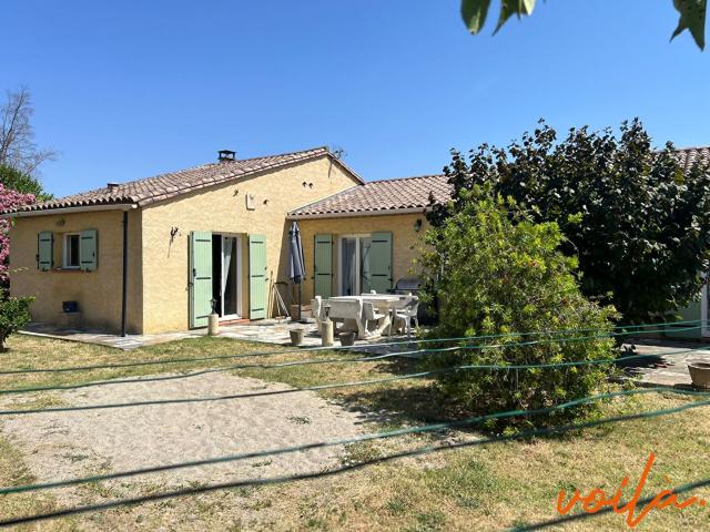 REF: MARBRES Maison plain pied 4 ch jardin abris de garage