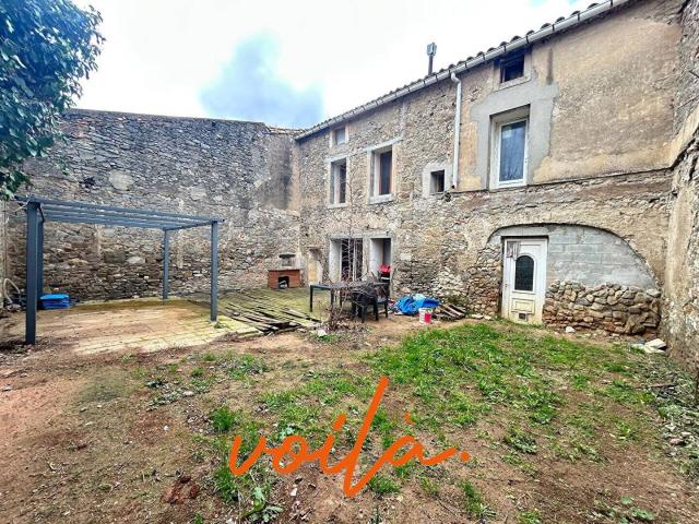 REF: MIRAGE MINERVOIS Maison de Village 162m² 3ch Jard