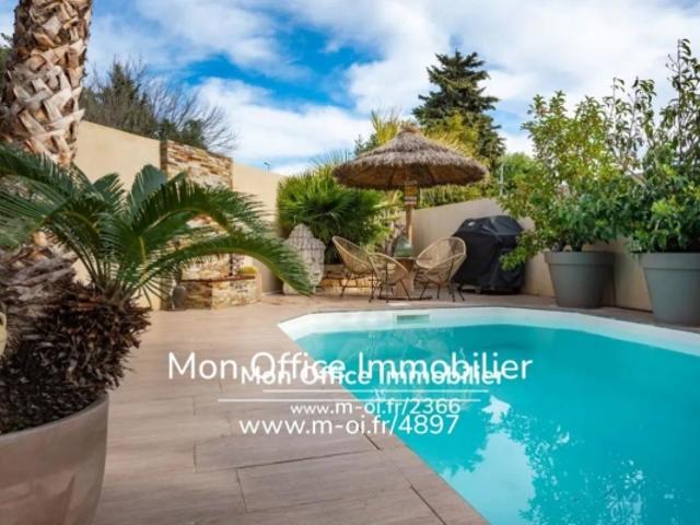 Référence: 4897 MCO. Exclusivité La Ciotat Maison 4 pièces piscine plus Garage