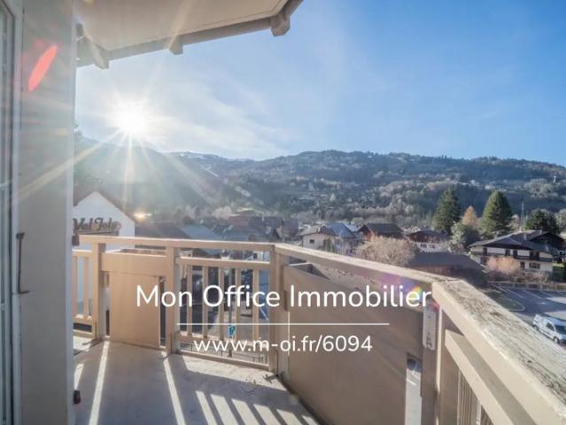 Référence: 6094 TCA. Appartement T2 bis avec coin nuit fermé Vue pointe percée sans vis à vis Casier à ski
