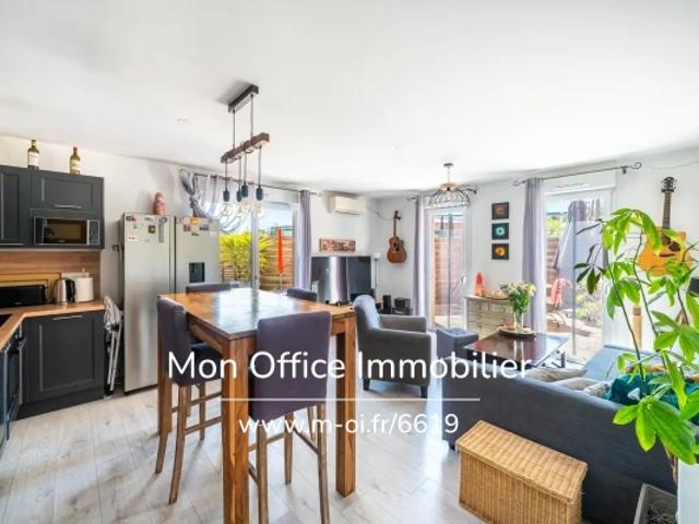 Référence: 6619 MAC. Appartement 3 pièces avec terrasse, box fermé et place de parking privative