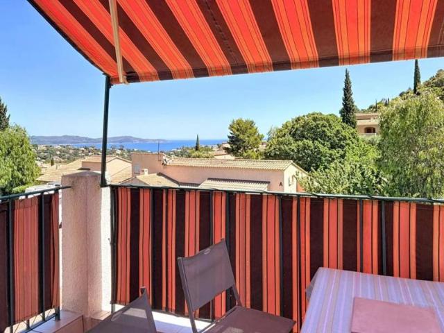 Référence: 6982 LES MAZET DUPLEX VUE MER & COLLINES AVEC TERRASSE & PARKING À CAVALAIRE SUR MER