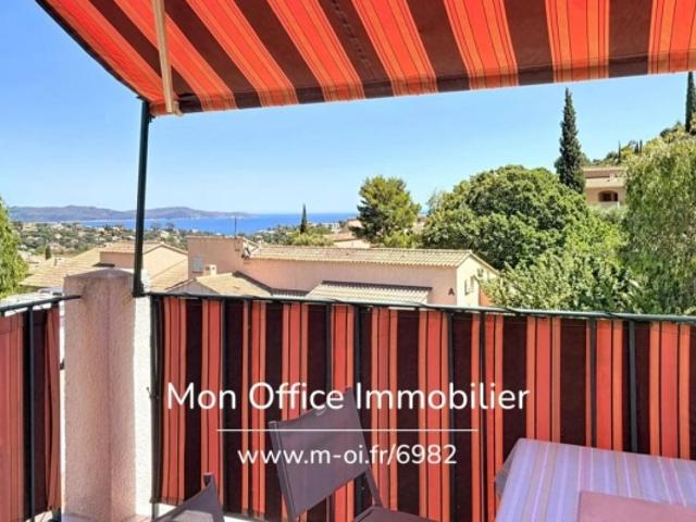 Référence: 6982 LES MAZET DUPLEX VUE MER & COLLINES AVEC TERRASSE & PARKING À CAVALAIRE SUR MER