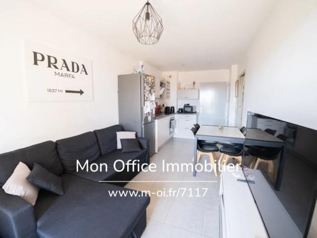 Référence: 7117 TLE Coudoux Appartement 2 pièces Terrasse Ascenseur Place de parking Résidence sécurisé