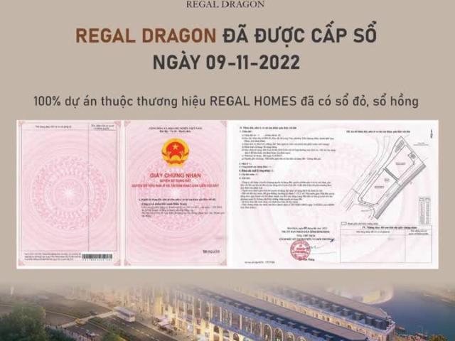 Regal Homes Bảo chứng cho thương hiệu nhà ở đầu tư an toàn và hiệu quả 100% dự án thuộc