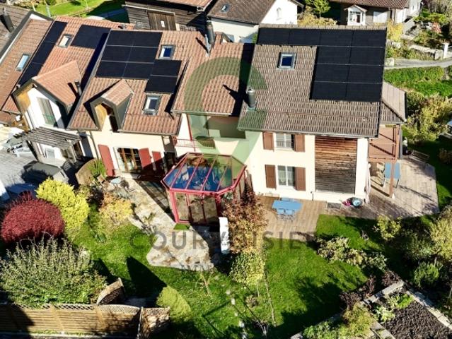 Reizendes Triplex Haus mit Garten und Gemüsegarten, 9 Minuten von Morg