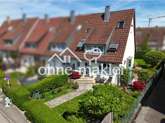 Reiheneckhaus mit hochwertiger Ausstattung, Garten und Ausbaupotenzial in Neuhausen auf den Fildern