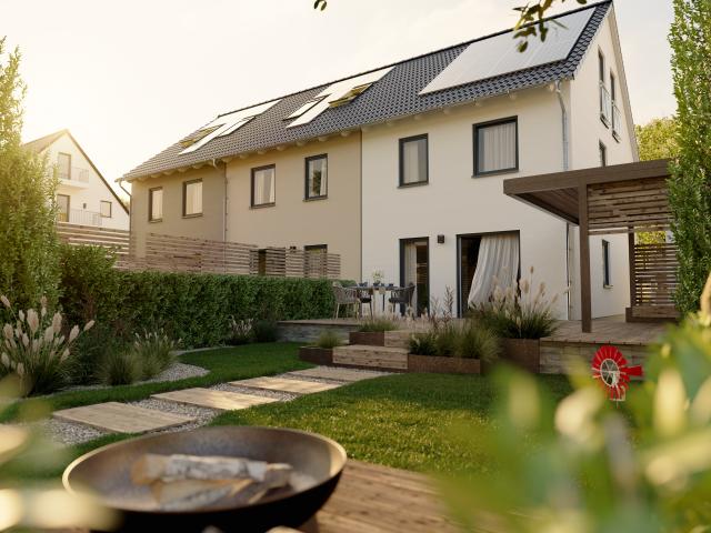 Reiheneckhaus mit Keller, viel Platz und sonnigem Garten in schönem Wohngebiet München Neuaubing für Sie und Ihre Familie