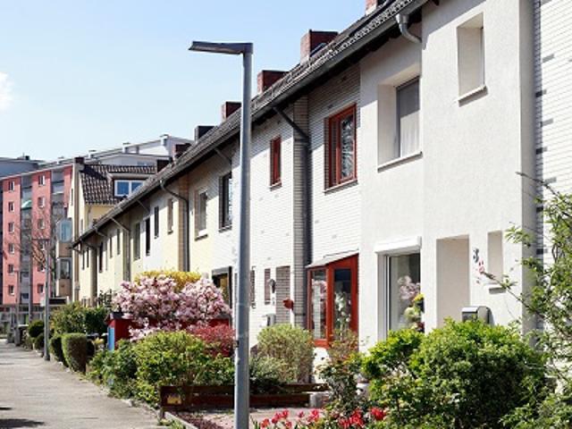 Reihenendhaus nebst Terrasse und Garten