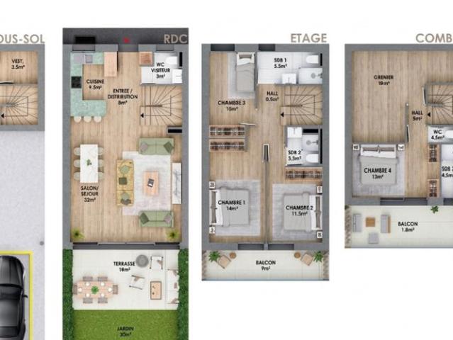 Reihenfamilienhaus 6.5 Zimmer