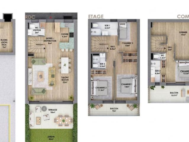 Reihenfamilienhaus 6.5 Zimmer
