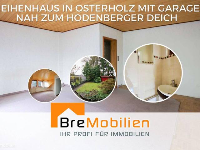 Reihenhaus in Osterholz mit Garage nah zum Hodenberger Deich