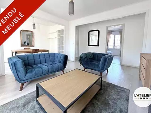 Reims 51100 Achat / Vente appartement 4 pièces t4 cave