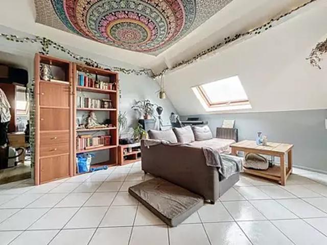 Reims 51100 Achat / Vente appartement 2 pièces t2 au dernier étage