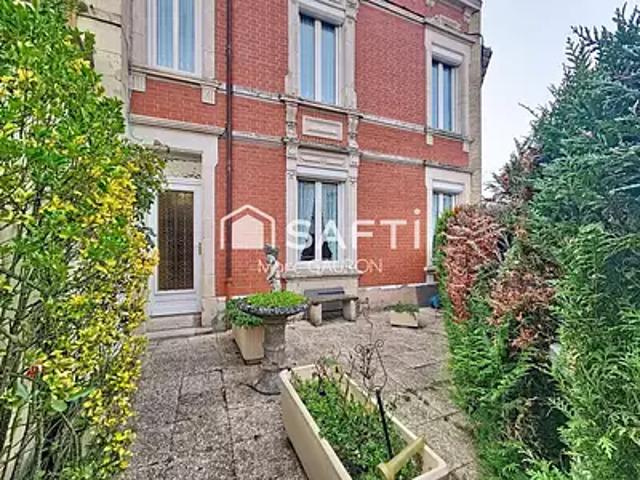 Reims 51100 Achat / Vente maison 7 pièces t7 parking