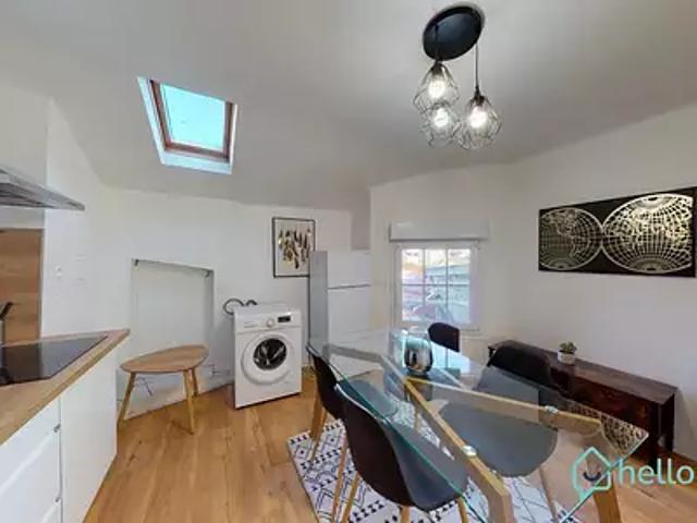 Reims 51100 Location appartement 3 pièces t3 au dernier étage