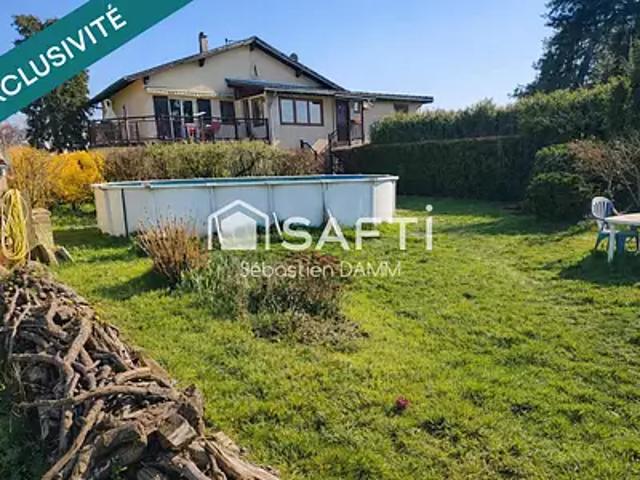 Reiningue 68950 Achat / Vente maison 7 pièces t7 piscine terrasse