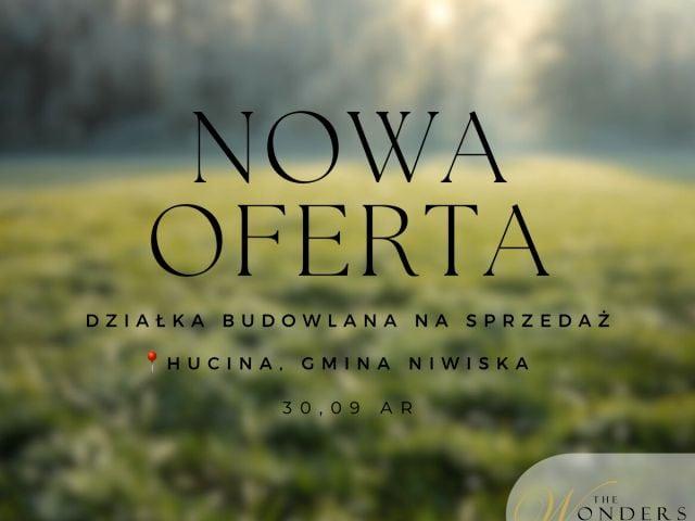 Rekreacyjna 30,09 m², Hucina