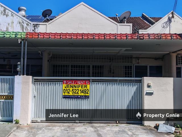 Repainted Single Storey House, at Taman Sri Perkasa, Sppk, Ipoh