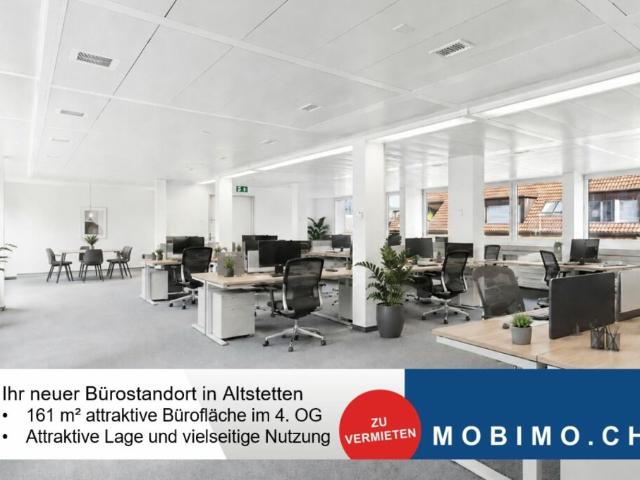 Repräsentative Bürofläche im 4. Obergeschoss in Zürich Altstetten
