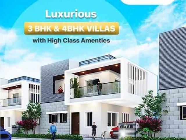 Rera Approval Luxury\: High Class Amenities in Exclusive Gated Communities SS Sahasra Palm Tree 3 and 4BHK Villas