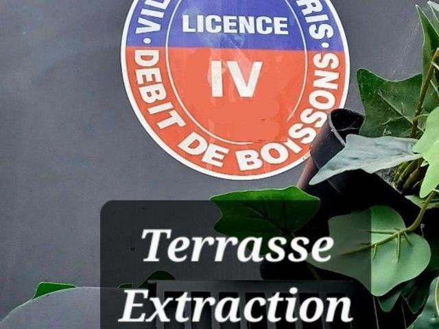 Restaurant avec licence4 & terrasse dans le marais
