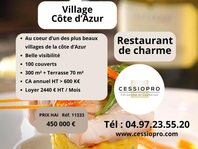 RESTAURANT AVEC TERRASSE DANS UN ECRIN DE VERDURE AU PANORMA UNIQUE: ADRESSE CONFIDENTIELLE ET CONVOITEE