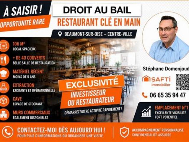 RESTAURANT CLÉ EN MAIN – EMPLACEMENT N°1