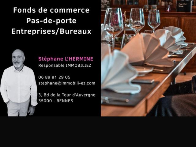 Restaurant Le Bistro Volney 60m² Rennes