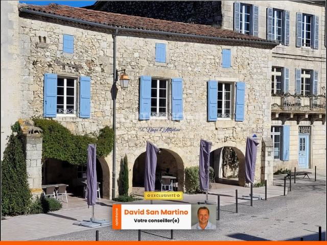 Restaurant/Chambres d'hôte/appart. La Romieu 32480 420m² La Romieu