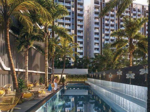 Resale | 3 BHK 1041 Sq.Ft. Apartment in Majestique Towers