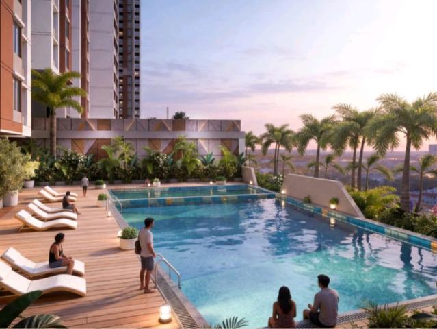 Resale | 3 BHK + Study Room 1189 Sq.Ft. Apartment in Vardhaman Skysymphony