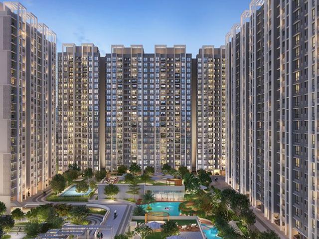 Resale | 2 BHK + Pooja Room 782 Sq.Ft. Apartment in Dosti Greenscape