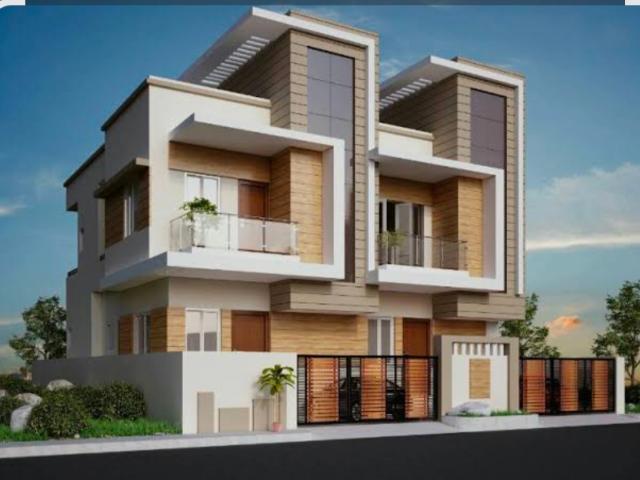 Resale | 4 BHK + Pooja Room,Servant Room,Study Room,Extra Room 1100 Sq.Ft. Villa in Charu Villa Plots