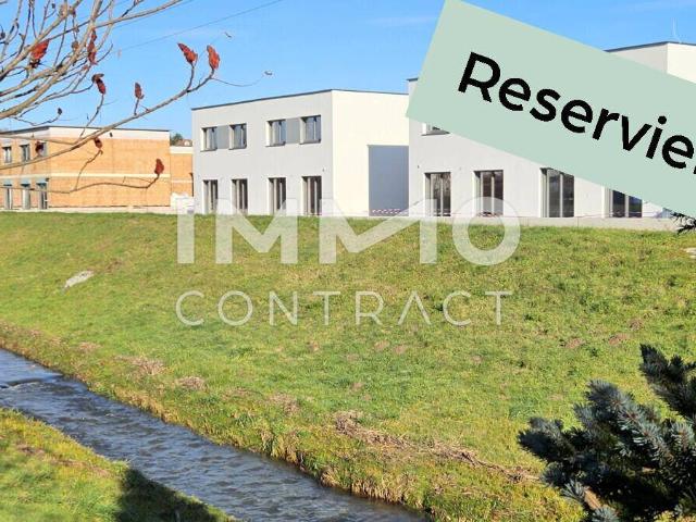 Reserviert: Erstbezug Doppelhaushälfte: modern und in grüner Lage