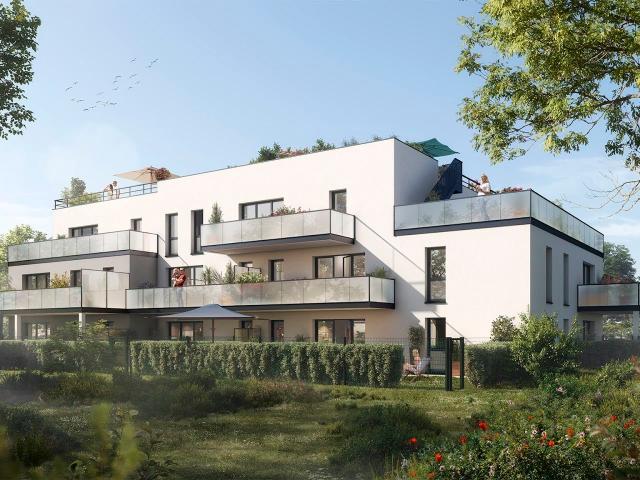 Résidence à taille humaine avec des 4 pièces nichés dans un écrin de verdure pour profiter du calme tout en étant dans la ville de Nantes 4 pièces, 89 m²