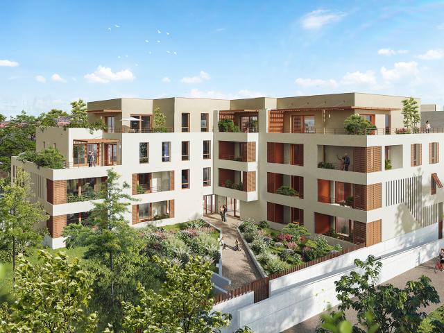 Résidence à l'architecture balnéaire offrant des appartements du T2 au T5 confortables et fonctionnels 2 pièces, 51 m²