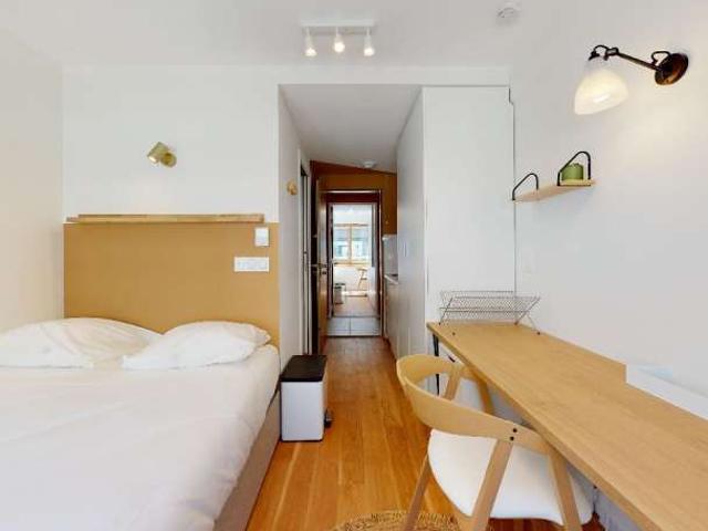 Résidence à Paris: appartement de 13 m²