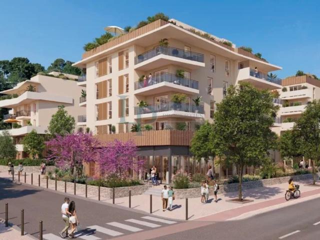 Résidence de standing Cagnes sur Mer Les Terrasses d'Ella 2 pièces