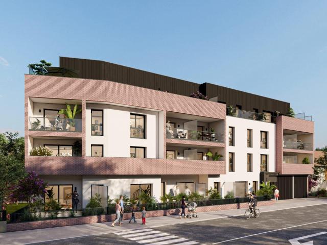 Résidence de standing disposant d'appartements allant du studio au T3 lumineux dans un cadre verdoyant proche des commerces et transports 3 pièces, 63 m²