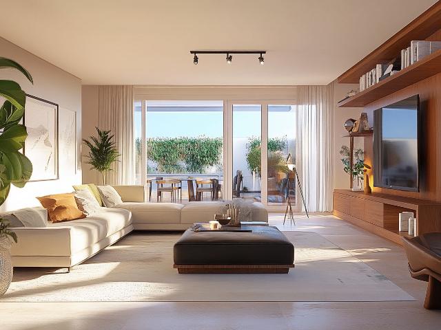 Résidence du 2 au 4 pièces au charme champêtre, en parfaite symbiose avec l’esprit du quartier dans un environnement paisible 3 pièces, 61 m²