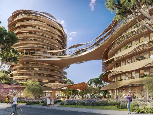 Résidence du 2 au 5 pièces aux lignes architechurales contemporaines à Montpellier 3 pièces, 61 m²