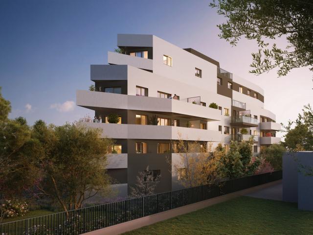 Résidence du studio au 4 pièces en TVA réduite dans un écrin de verdure à Montpellier 3 pièces, 60 m²